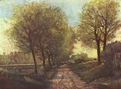 Pittura di paesaggio da Alfred Sisley